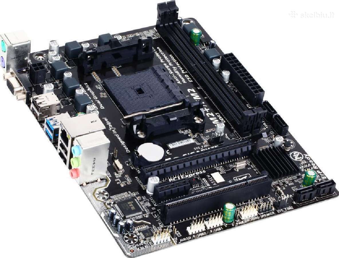Nauja MB Gigabyte Ga-f2a68hm-s1 Rev. 1.1 - nuotraukos Nr. 2