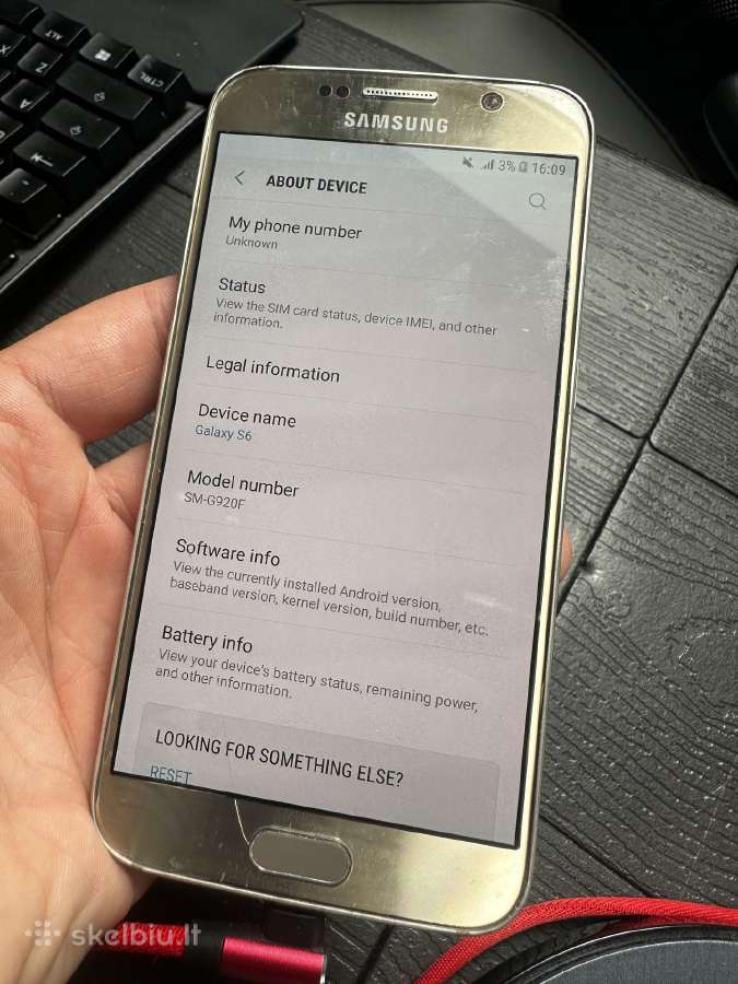 Samsung Galaxy S6 Sm-g920f 32gb Gold
