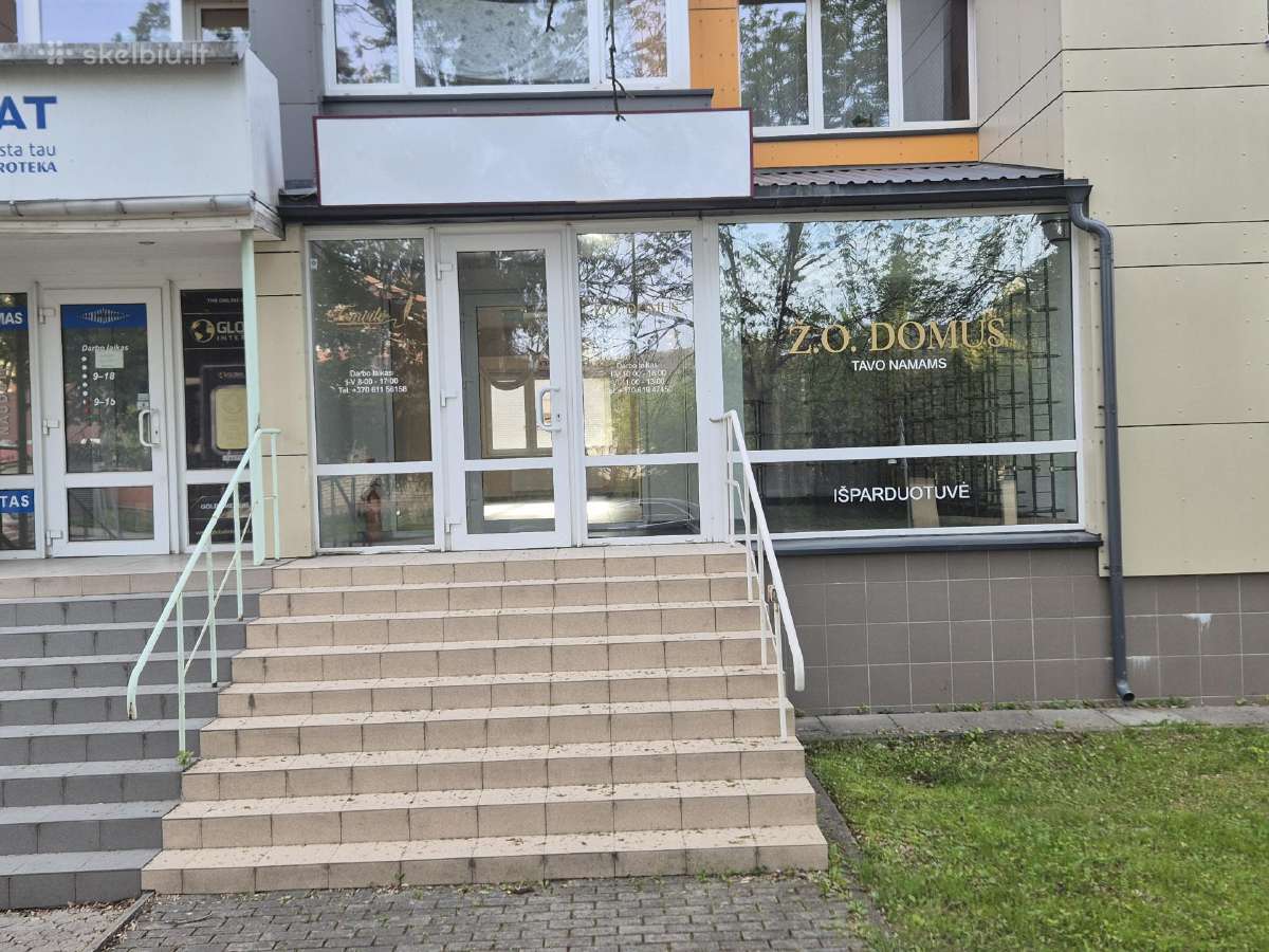 Išnuomojamos komercinės patalpos