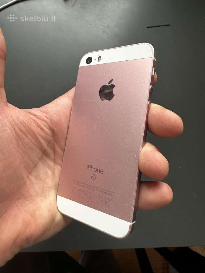 Apple iPhone Se 16gb Rose Gold 96% battery