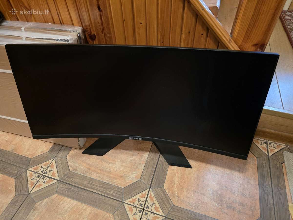 Gigabyte G34wqc 34 monitorius (dužęs ekranas)
