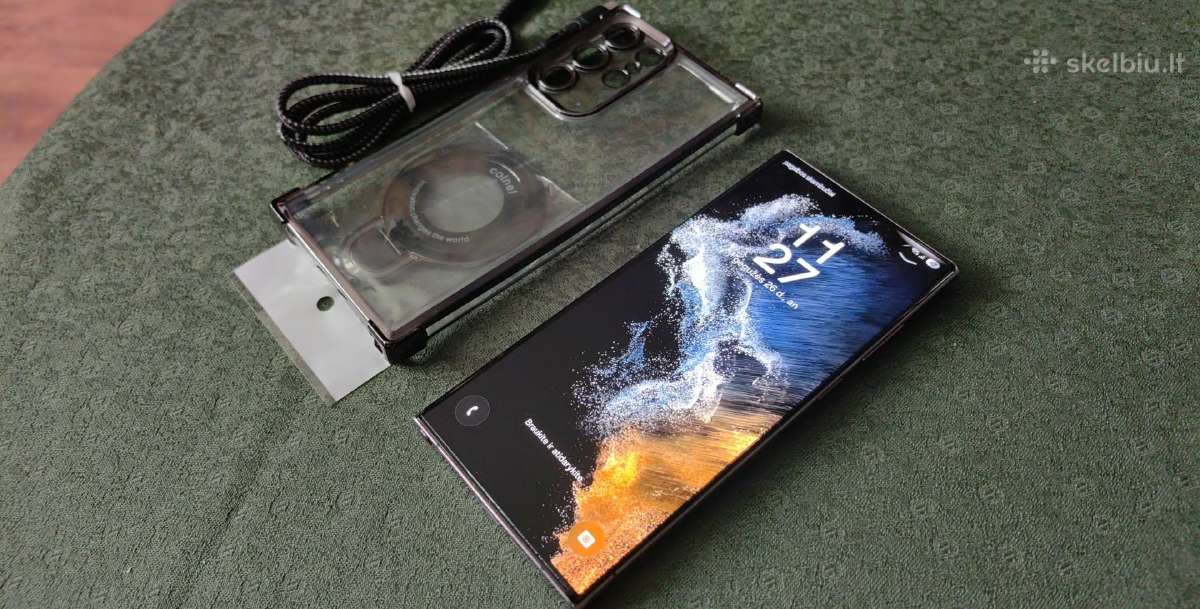 Samsung galaxy S22 Ultra komplektas