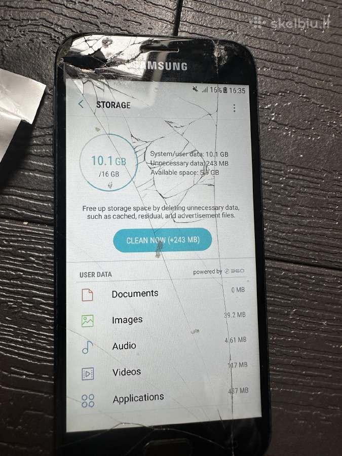 Samsung Galaxy J3 Sm-j330f Black 16gb - nuotraukos Nr. 3