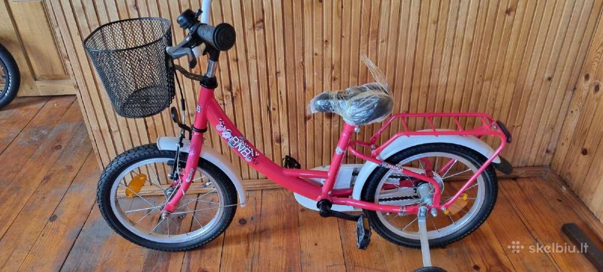 Nauji vaikiški dviračiai 16c