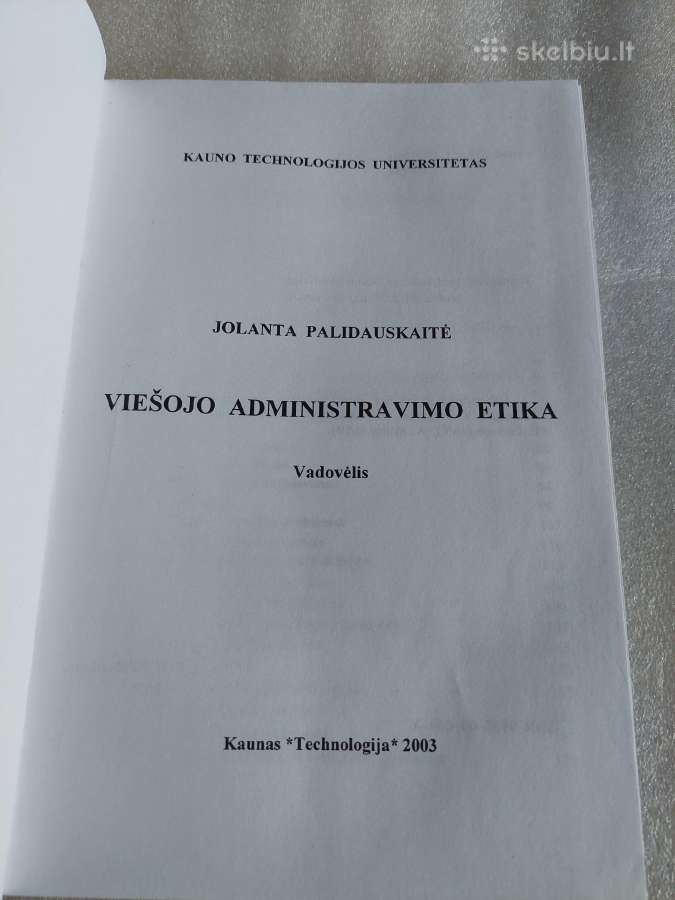 Viešojo administravimo etika - nuotraukos Nr. 2