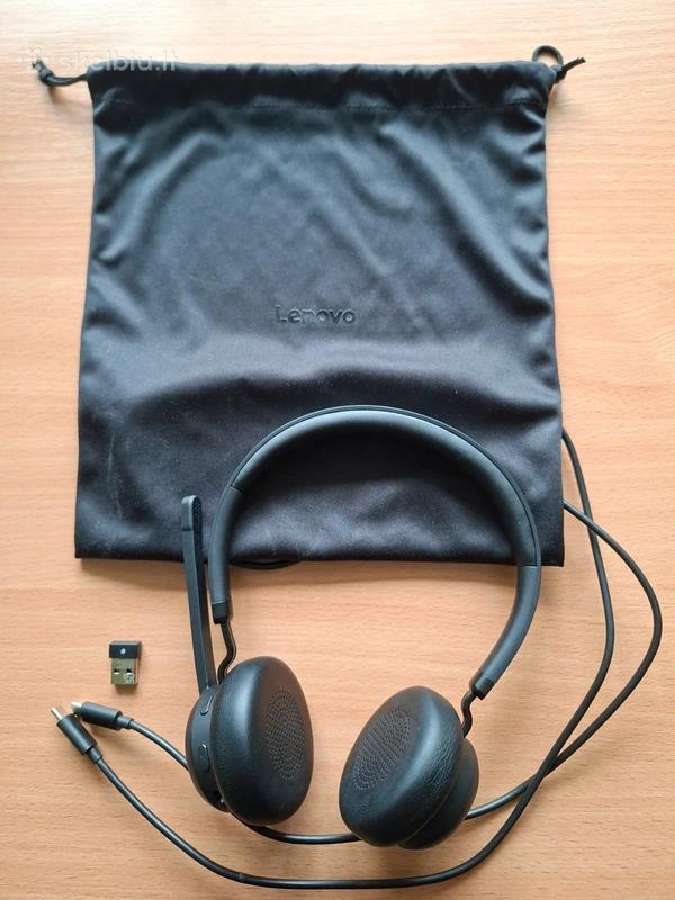 Lenovo Go Wireless Anc headset ausinės su mikrofon