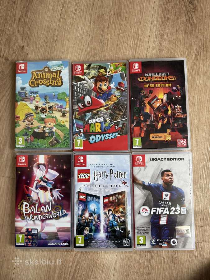 Nintendo switch žaidimai