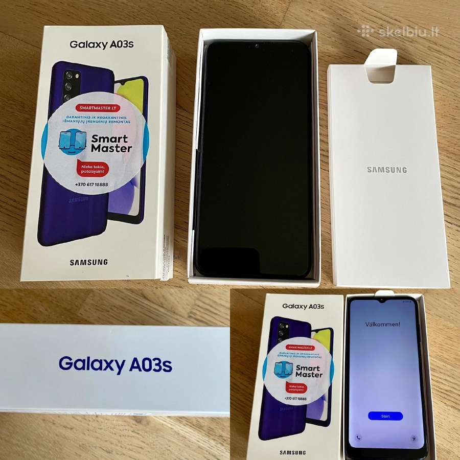 Naujas Samsung Galaxy A03s 32gb