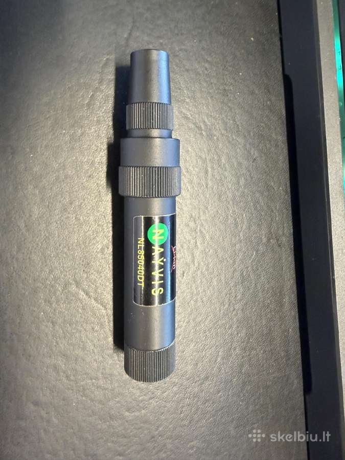 Lazerinis pašvietimas naktinei optikai