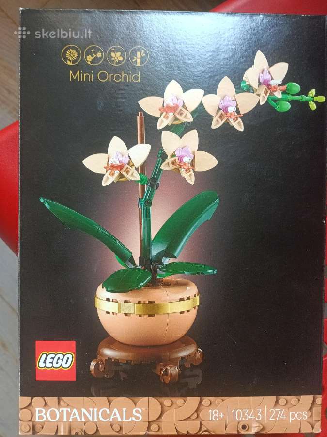Parduodu „Lego Botanicals“ Mini Orchidėja