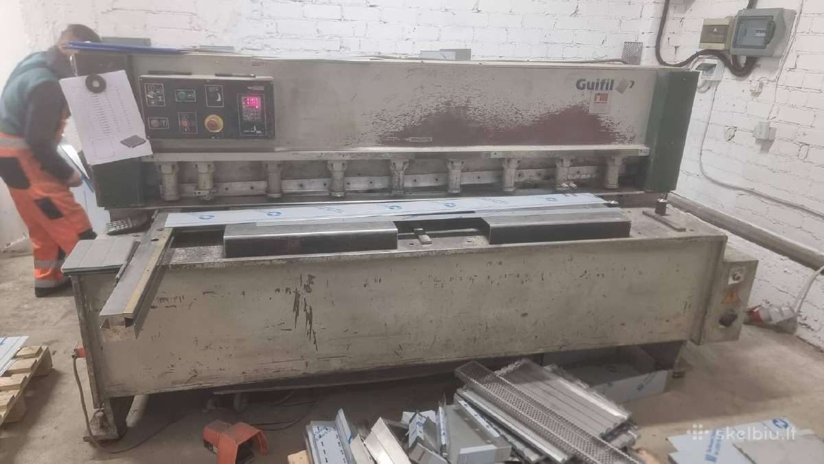 210cm metalo gilijotina iki 6mm