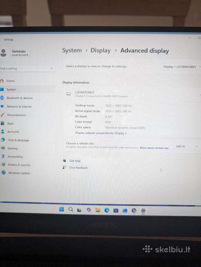 Gigabyte Aorus Intel i7, Rtx 3080, 32gb Ddr - nuotraukos Nr. 2