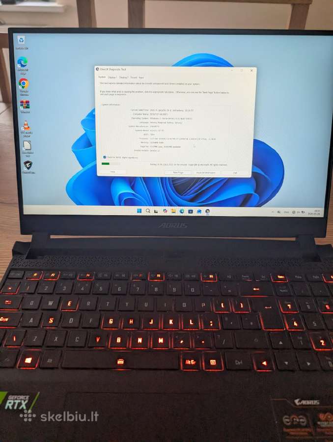 Gigabyte Aorus Intel i7, Rtx 3080, 32gb Ddr - nuotraukos Nr. 3