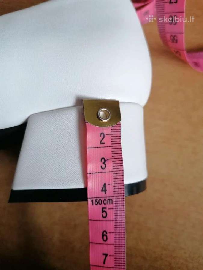 Nauji balti bateliai, vidpadis 28 cm - nuotraukos Nr. 12