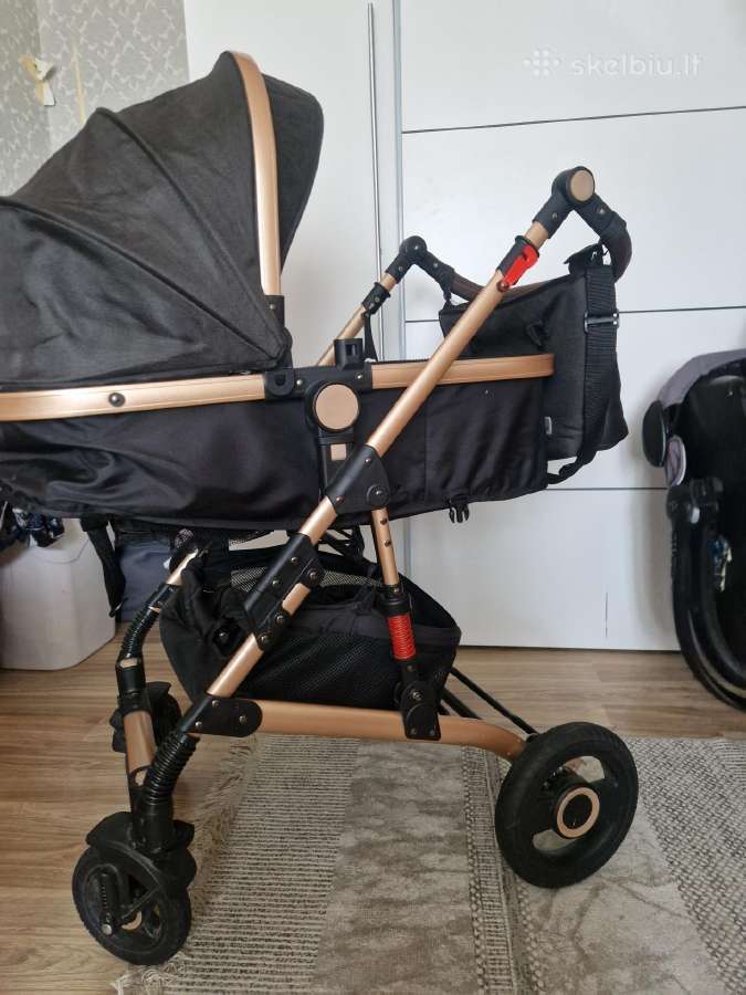 Vaikiškas naudotas vežimėlis 3in1