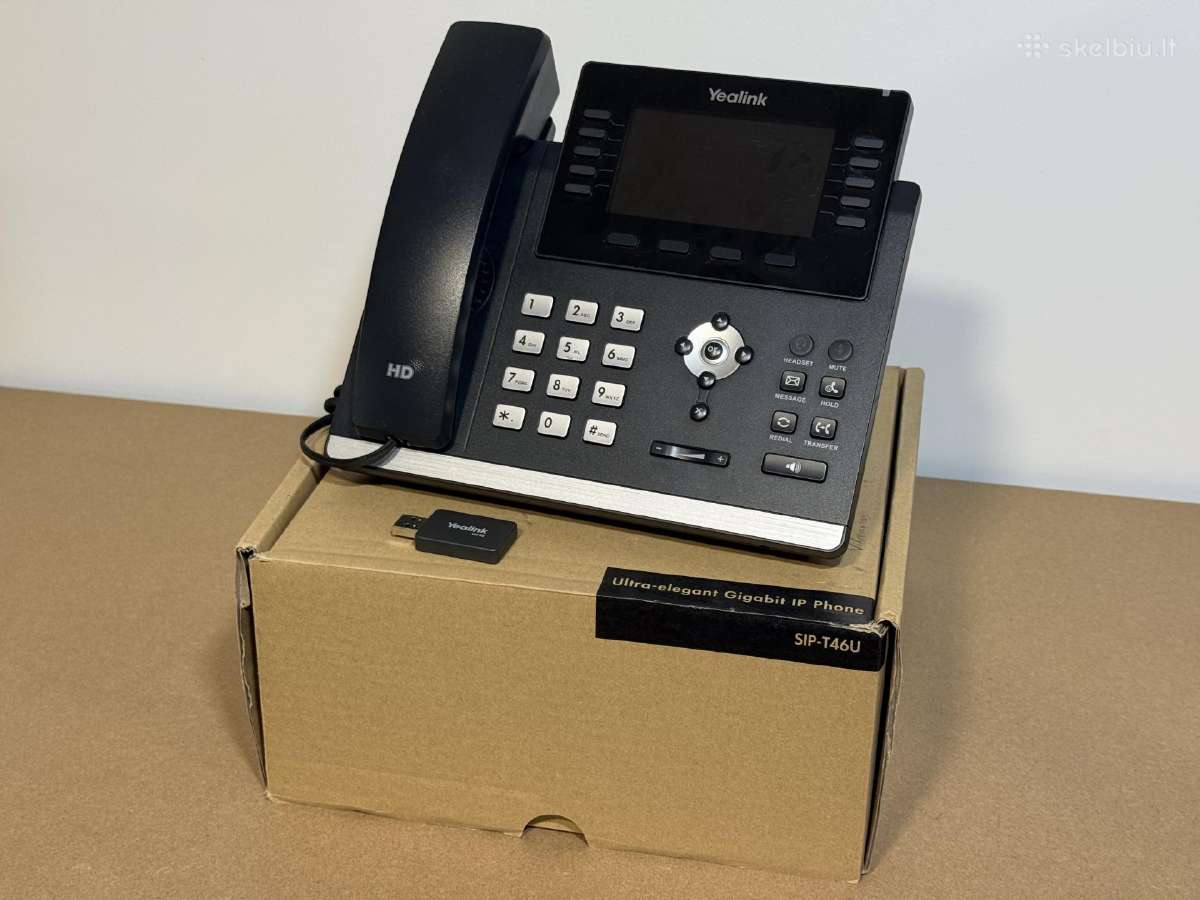 Yealink Sip-t46u Ip telefonas - nuotraukos Nr. 2