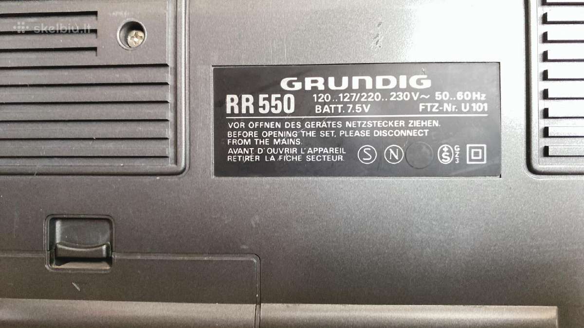 Grundig Rr550 - nuotraukos Nr. 7