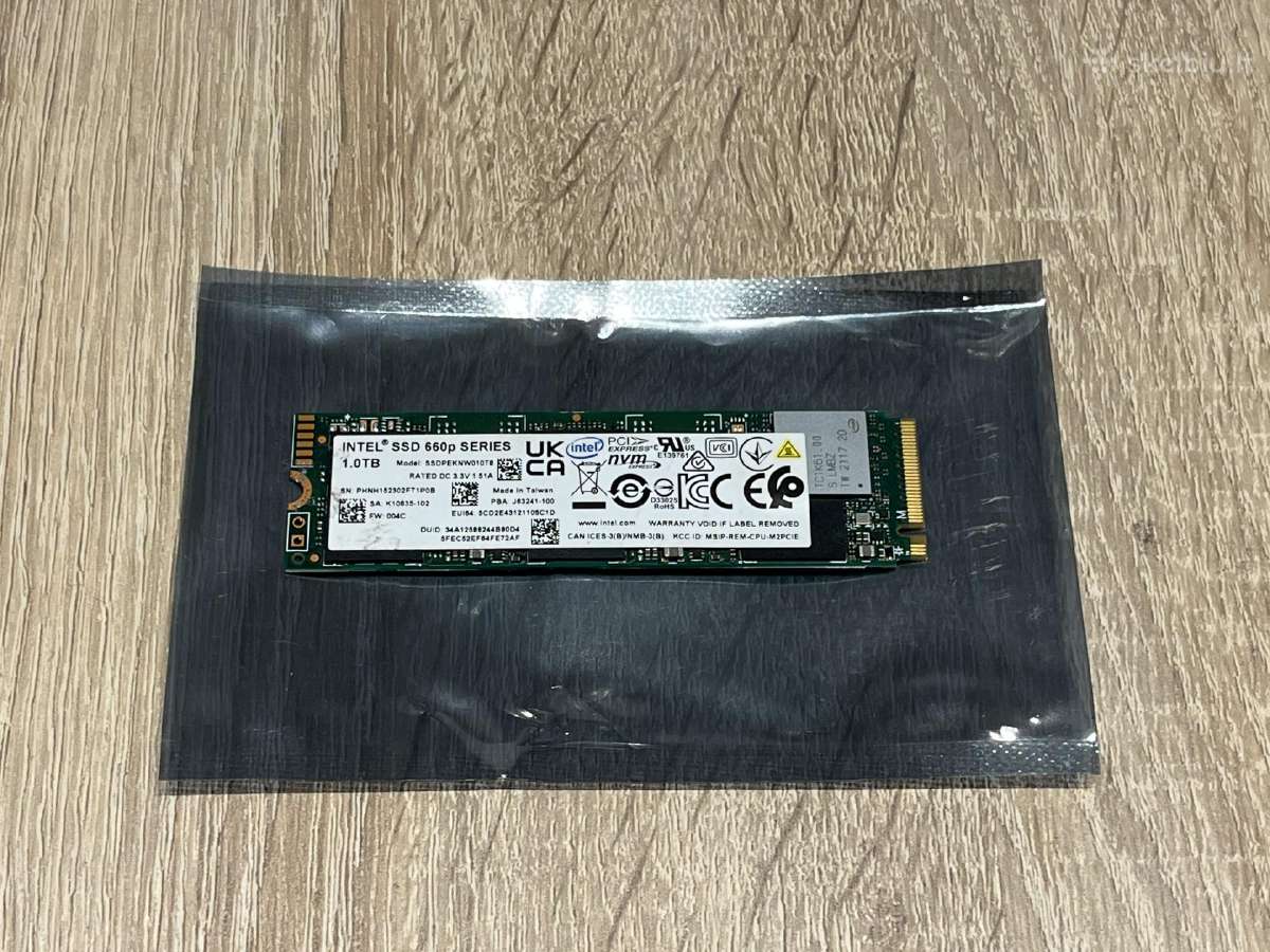 Intel 660p 1tb SSD
