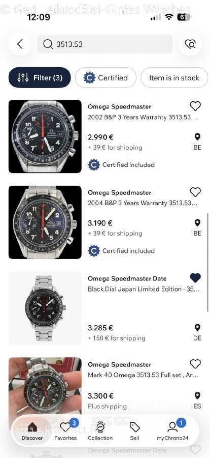 Omega Speedmaster Date - nuotraukos Nr. 33