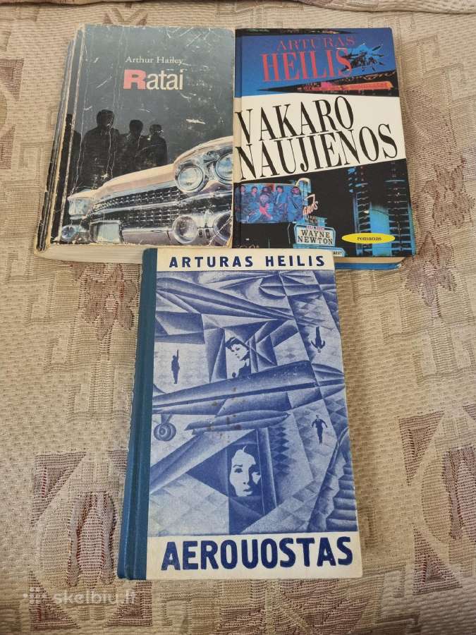 Ratai , Aerouostas , Vakaro naujienos 3 knygos
