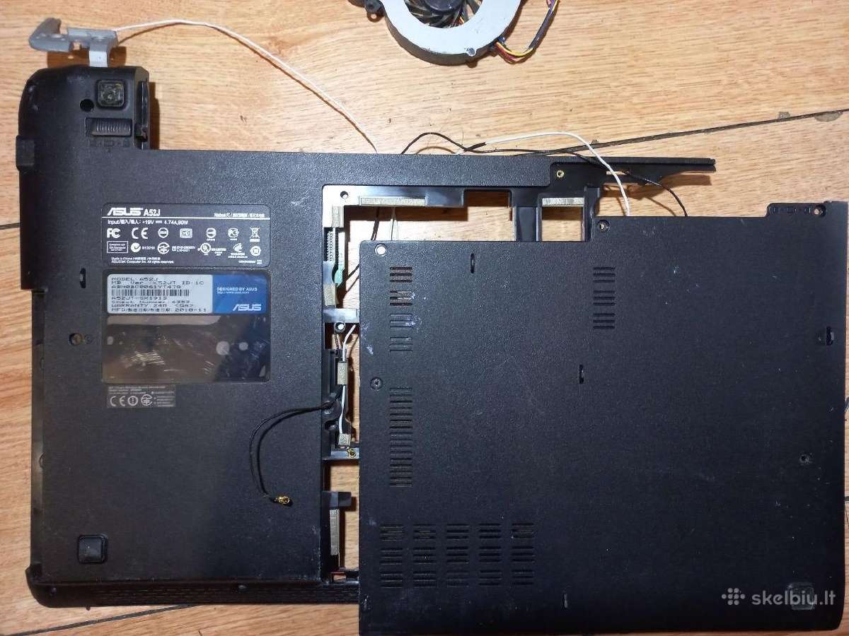Dell Inspiron M5030 ir Asus A52j dalims - nuotraukos Nr. 11