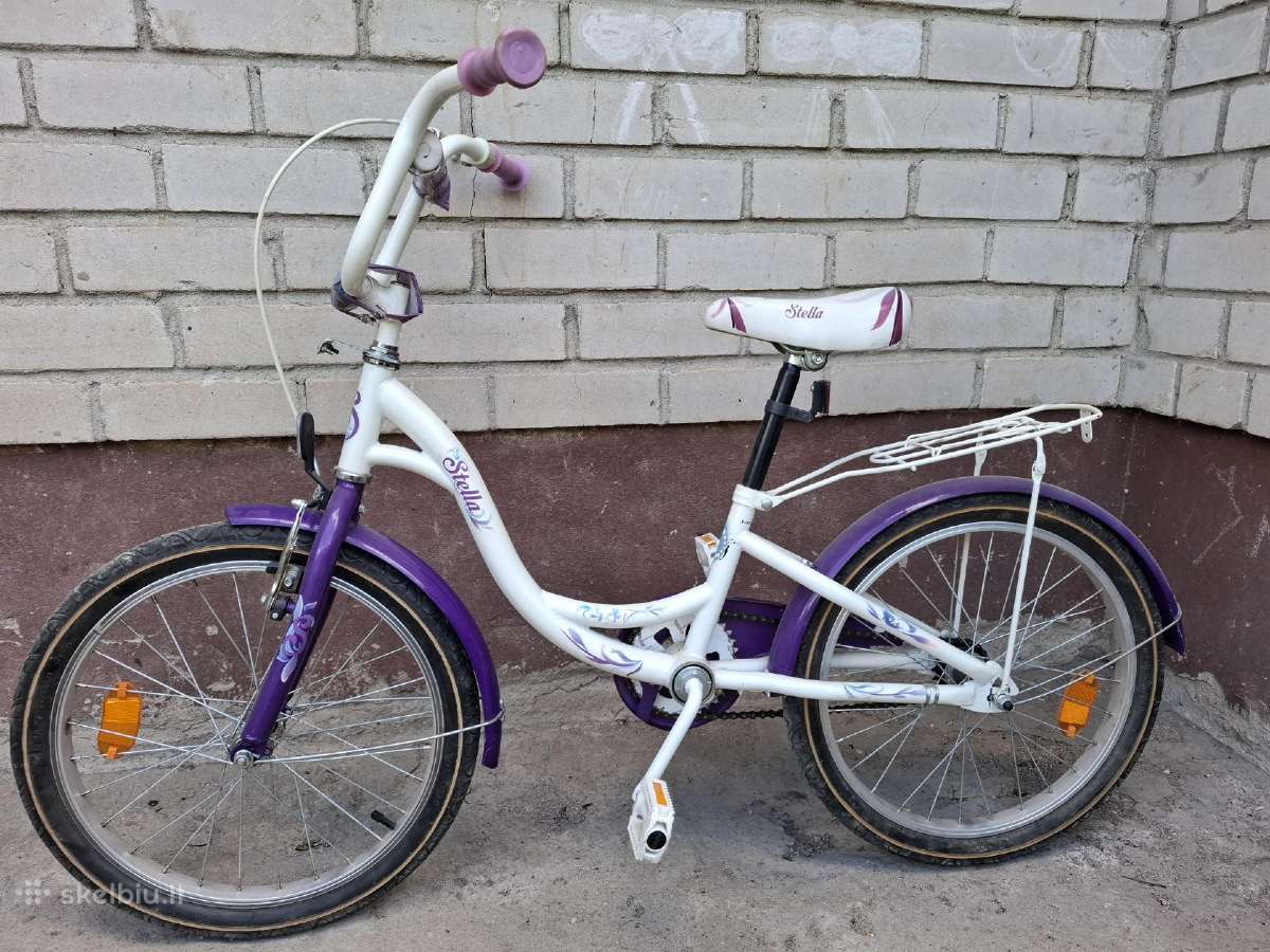 Vaikiškas / mergaitiškas dviratis Stella