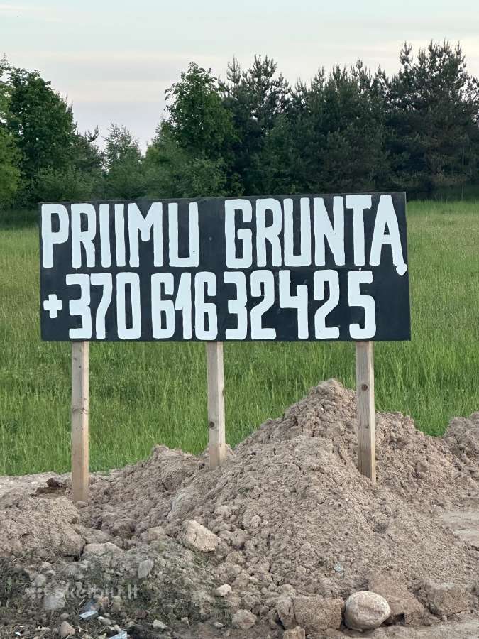 Priima gruntą