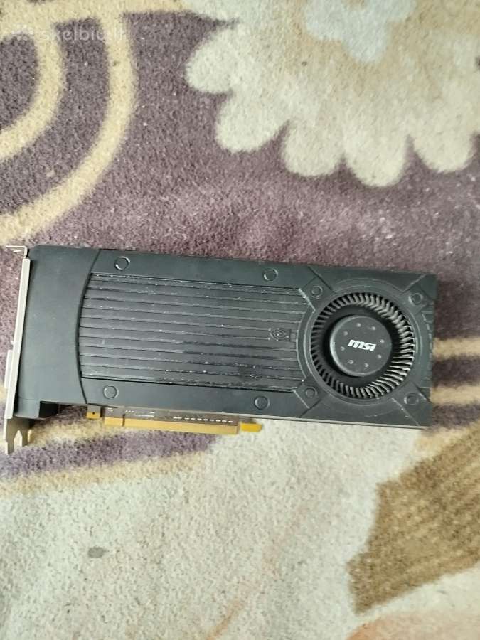 Gtx 960 vaizdo plokštė su defektu
