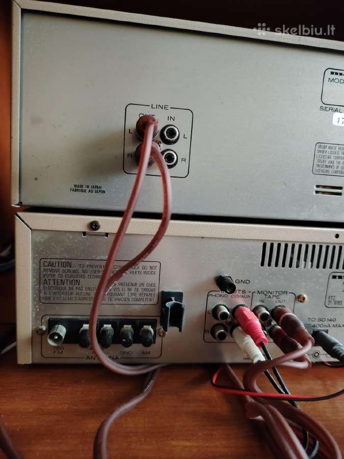 2 komplektai -. Deka Marantz Sd 140+stiprintuvas - nuotraukos Nr. 6