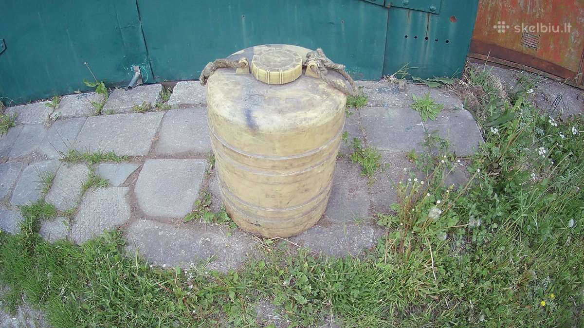 Statinė Plastmasinė Su Rankenom 50 L