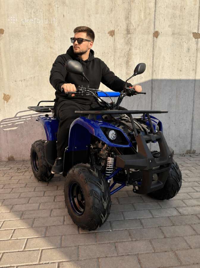 Naujas keturratis Grizzly 130cc 2026m