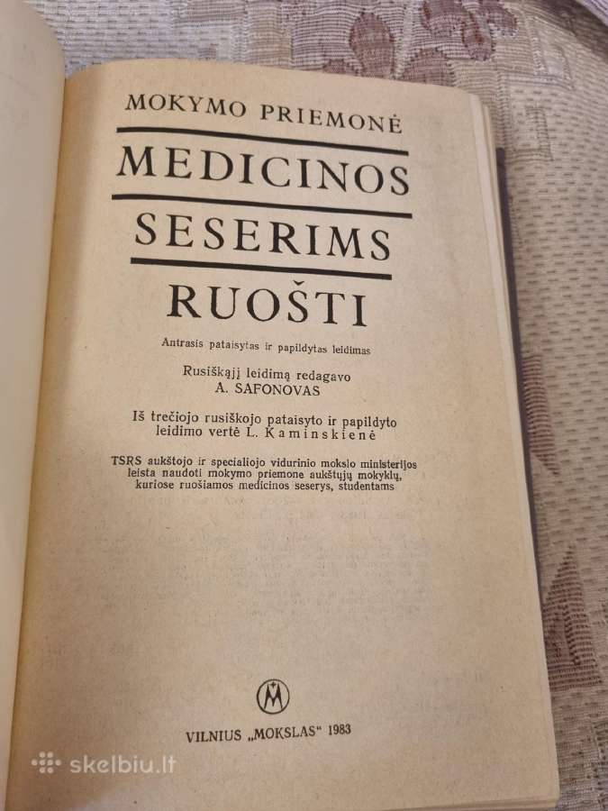 Mokymo priemonė medicinos seserims ruošti - nuotraukos Nr. 2