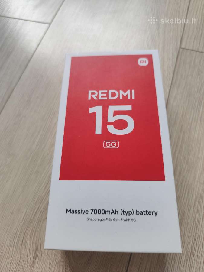 Parduodu Redmi 15 5G