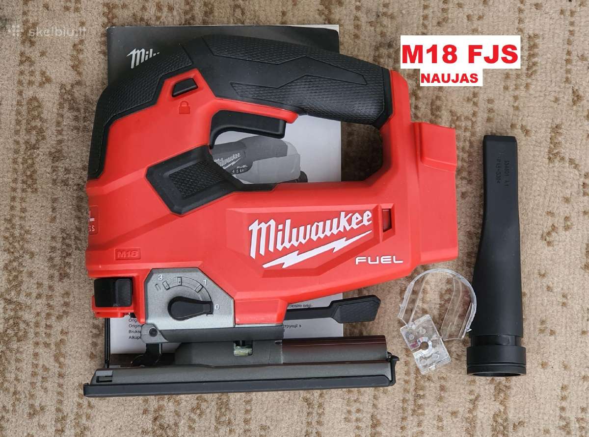 Milwaukee diskinis tiesinis ir siaurapjūklis - nuotraukos Nr. 9