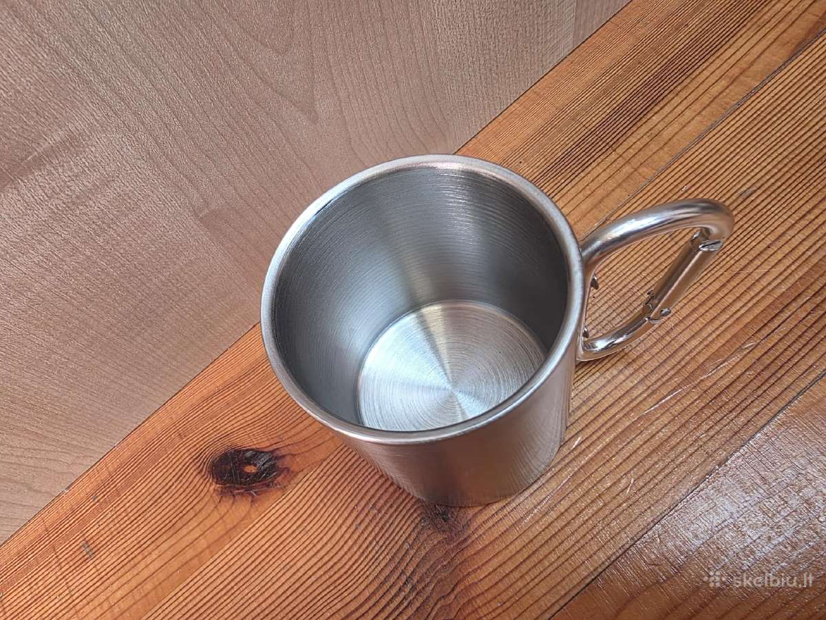 Izoterminis puodelis 300ml su karabinu - nuotraukos Nr. 2