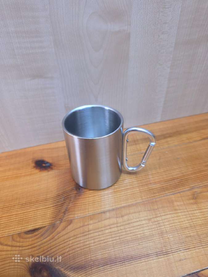 Izoterminis puodelis 300ml su karabinu - nuotraukos Nr. 4