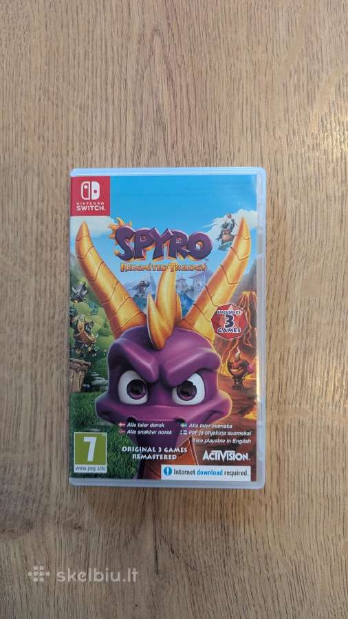 Spyro trilogy Nintendo switch