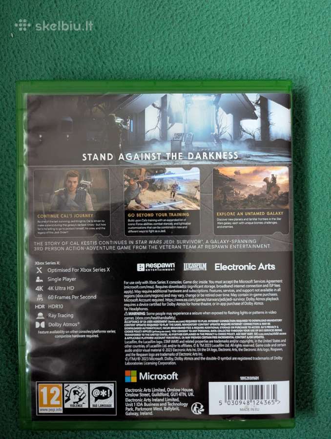 Star Wars Jedi Survivor Xbox X - nuotraukos Nr. 2