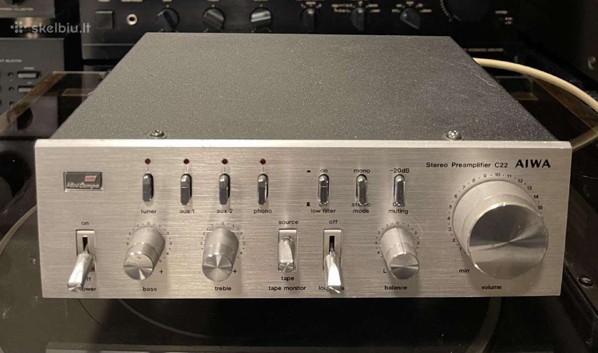 Kenwood C1 / preamp / pradiniai - nuotraukos Nr. 7