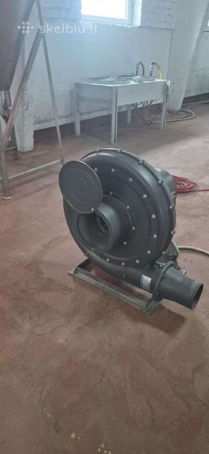 Ventiliatorius produkto transportavimui