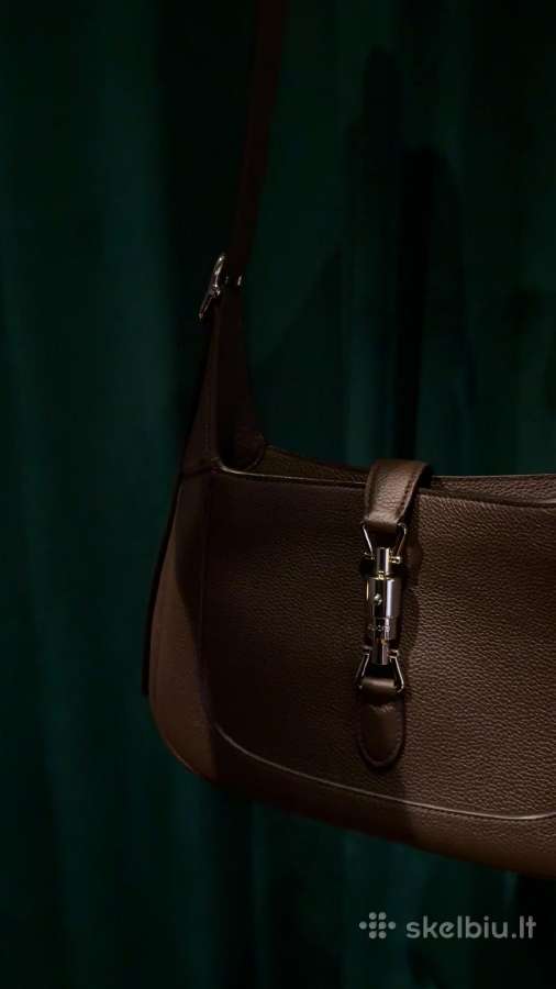 Gucci Jackie 1961 Medium Shoulder Bag Brown Leathe - nuotraukos Nr. 3