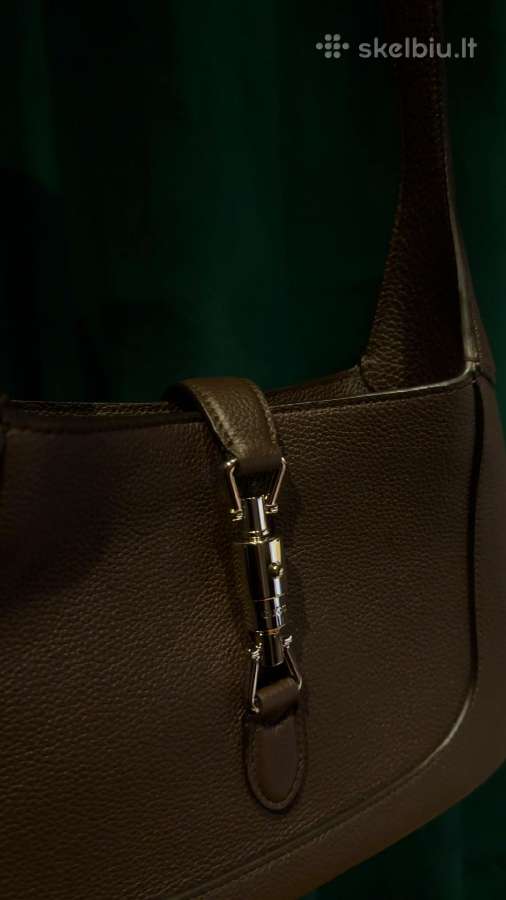 Gucci Jackie 1961 Medium Shoulder Bag Brown Leathe - nuotraukos Nr. 5