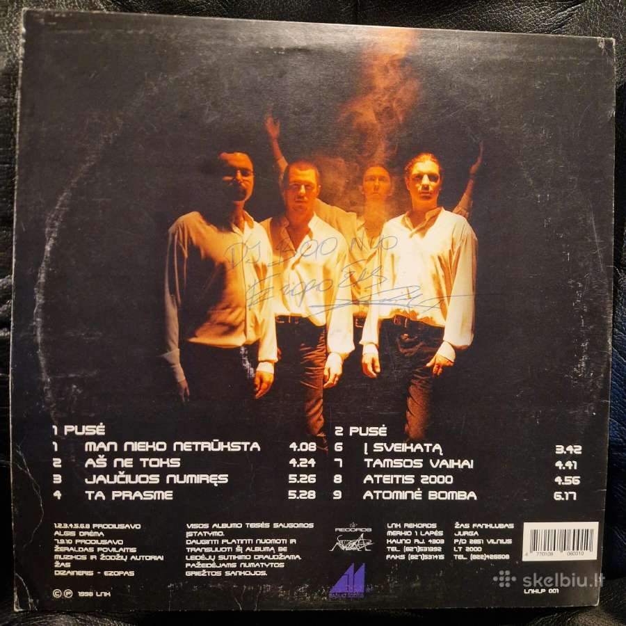 Kolekcinė plokštelė Žas - nuotraukos Nr. 2