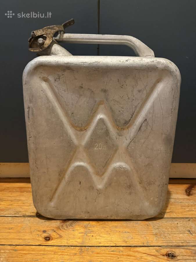Aliuminis kanistras 20l