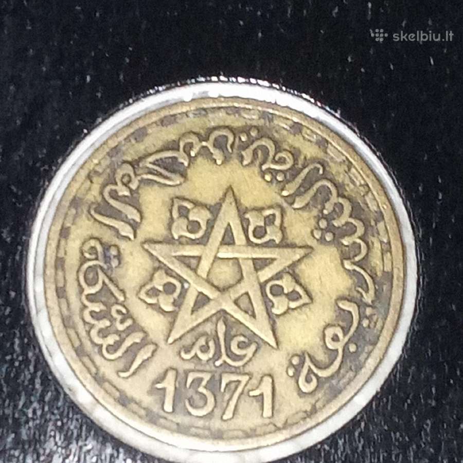 Marokas 20 frankų 1952