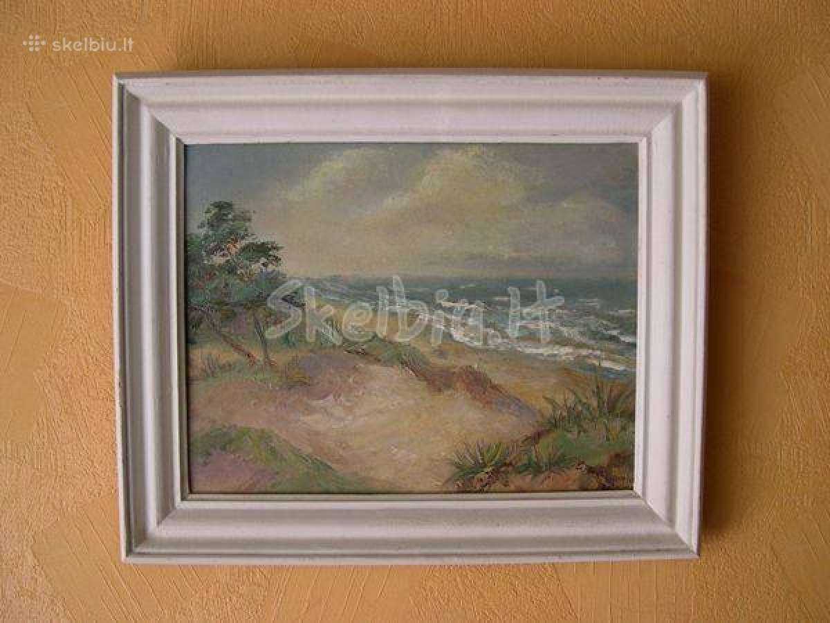 Originalios Tapybos XX am. Darbas – “ Pušelės“.z | Skelbiu.lt Originalios Tapybos XX am. Darbas – “ Pušelės“.z