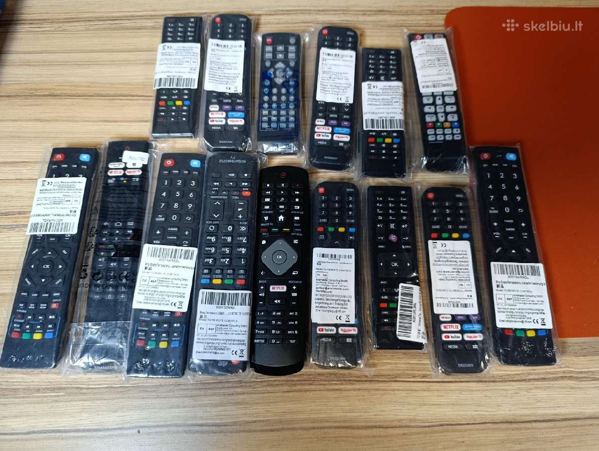Televizoriaus nuotolinio valdymo pultas