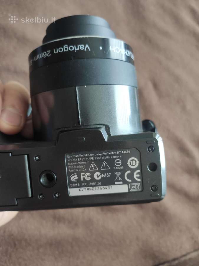 Kodak easy share Z981 - nuotraukos Nr. 3