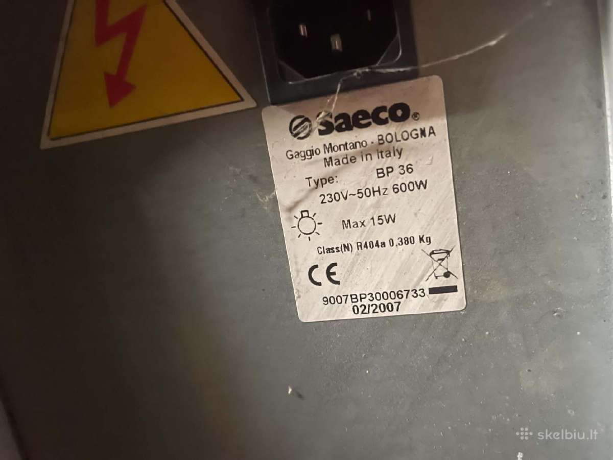 Saeco užkandžių aparatai Bp36 - nuotraukos Nr. 3
