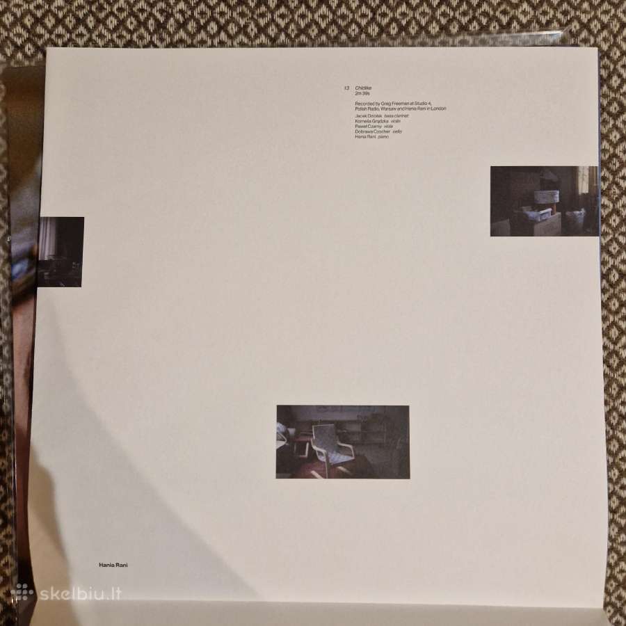 Hania Rani - Sentimental Value / Vinyl Lp Signed / - nuotraukos Nr. 5